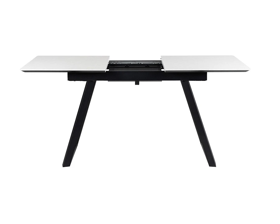 Стол Пеле раздвиж. 140-180 Светлый мрамор/Бабочка - фото 6