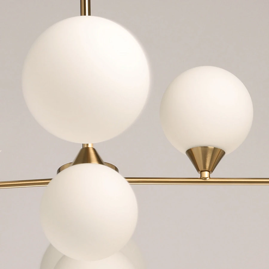 Люстра подвесная DeMarkt Оливия 306015508 - фото 8