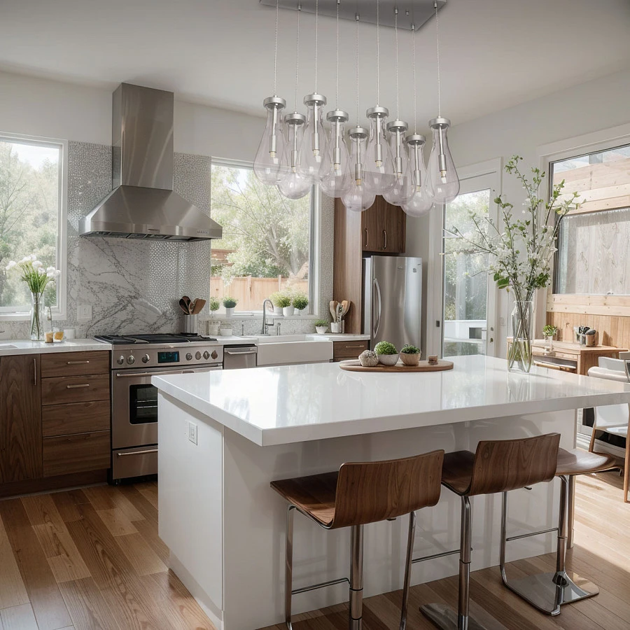 Люстра подвесная DeMarkt Крайс 657014109 - фото 8