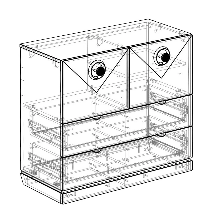 Комод с ящиками Капри - фото 5