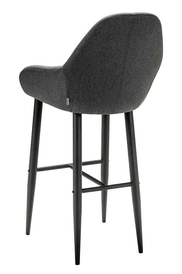 Кресло Бар.Kent тёмно-серый/черный - фото 4