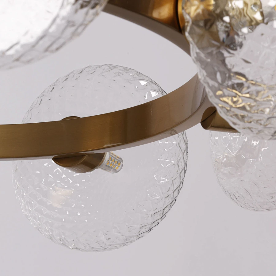 Люстра подвесная DeMarkt Оливия 306014908 - фото 9