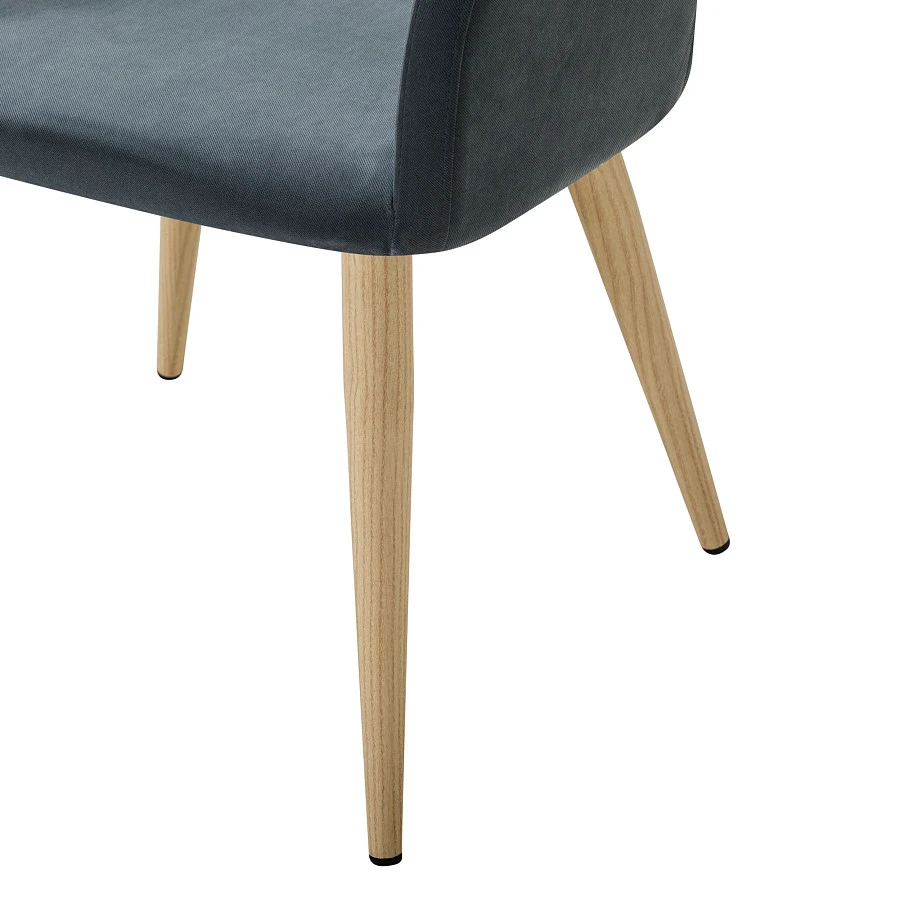 Стул Oscar Diag grey/нат.дуб - фото 7