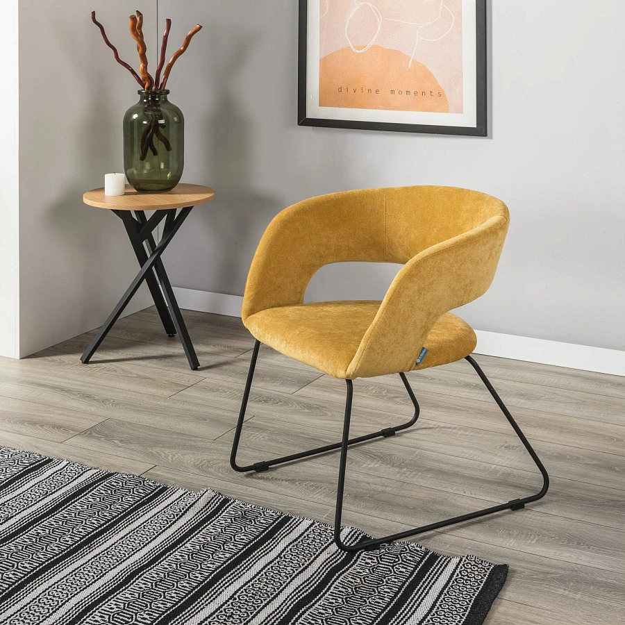 Стул Hugs желтый/Линк - фото 10