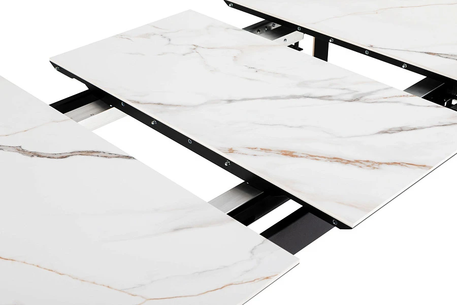 Стол раздвиж. Combi Ceramic  140-180 Automatic Natur/Light marble - фото 7