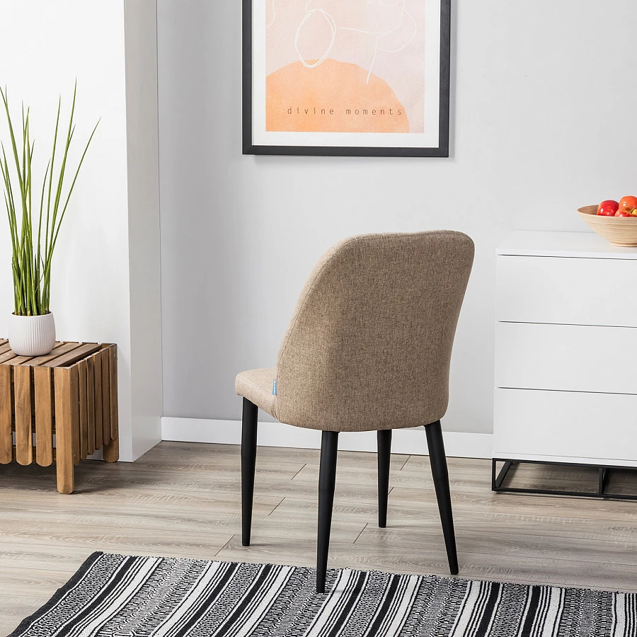 Стул Alen беж./черный - фото 12