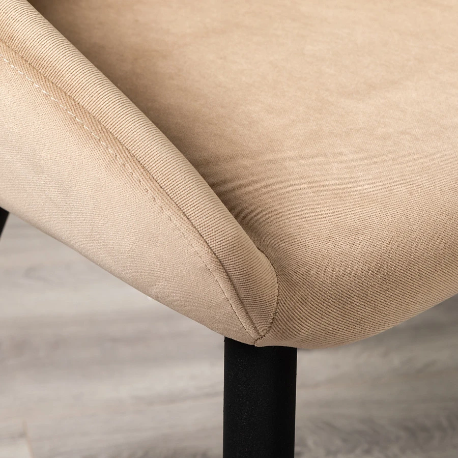 Кресло Kent Diag beige/черный - фото 13