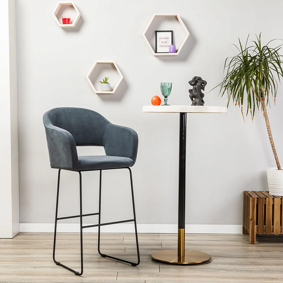 Кресло Бар. Oscar Diag grey/Линк - фото 8