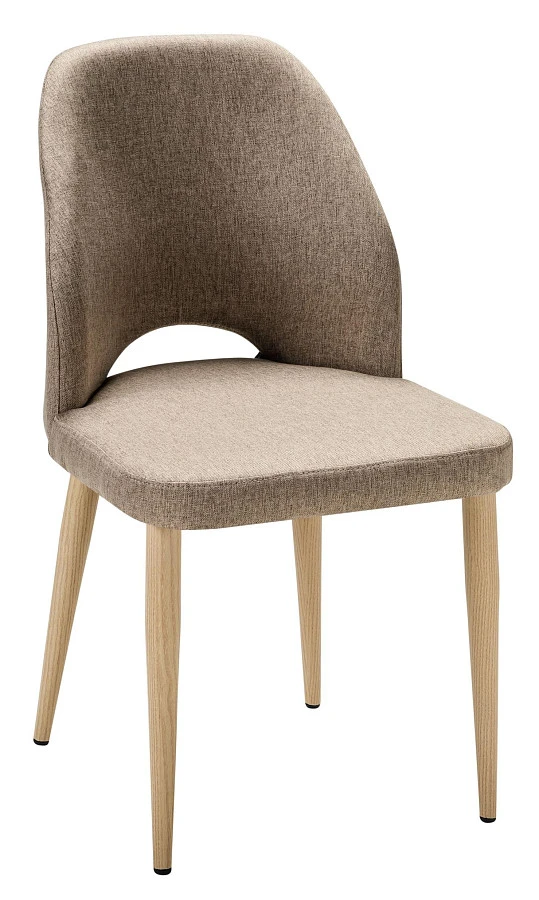 Стул Ledger беж./нат.дуб