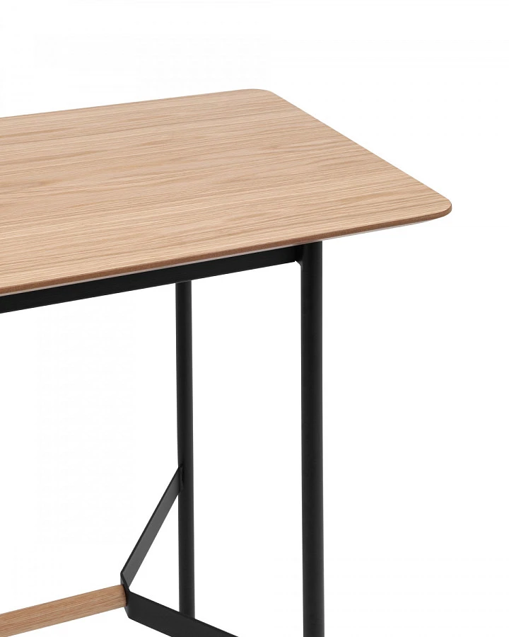 Стол барный Knobb 120*60 светлое дерево - фото 4