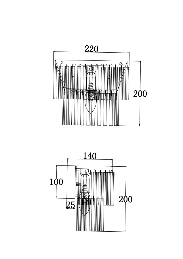 Настенный светильник (бра) Maytoni MOD093WL-01BS - фото 3