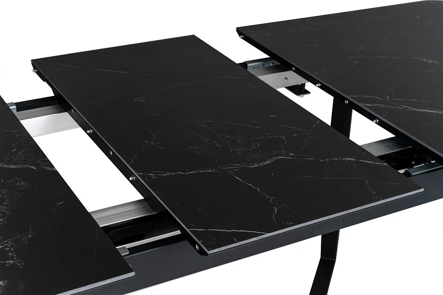 Стол Диего раздвиж. 140-180 Керамогранит Темный Мрамор - фото 5