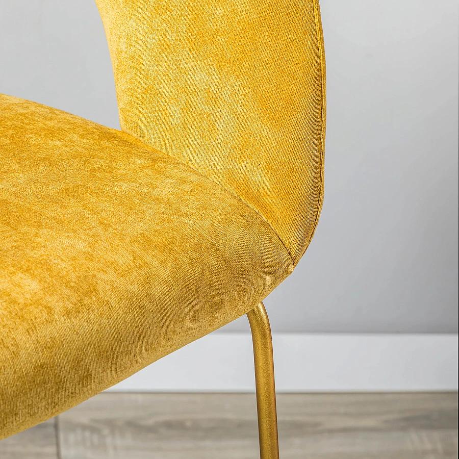 Кресло Бар. Hugs желтый/Линк золото - фото 8