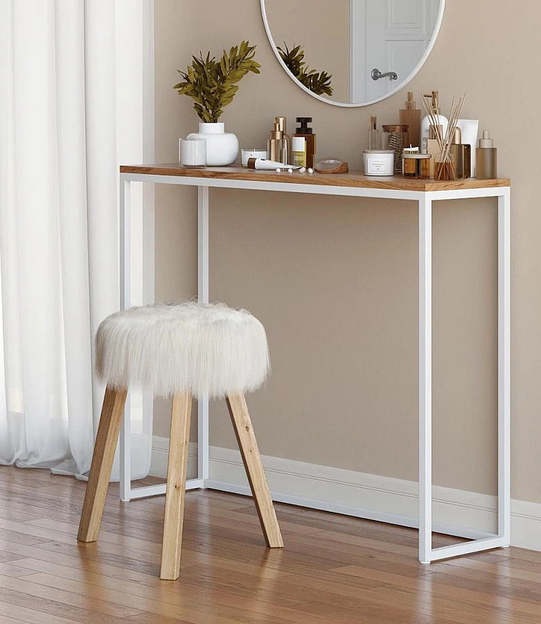 Стол консольный Мальборк Дуб /белый - фото 3