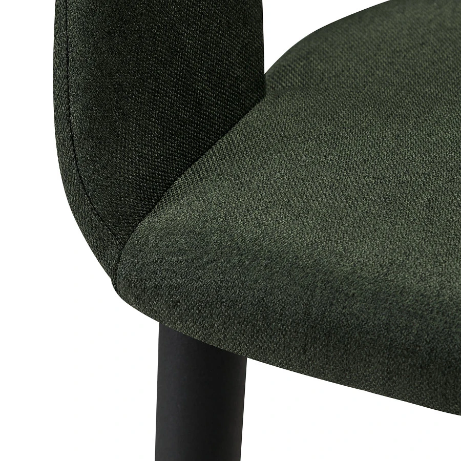 Кресло Бар.Hugs тёмно-зеленый/черный - фото 5