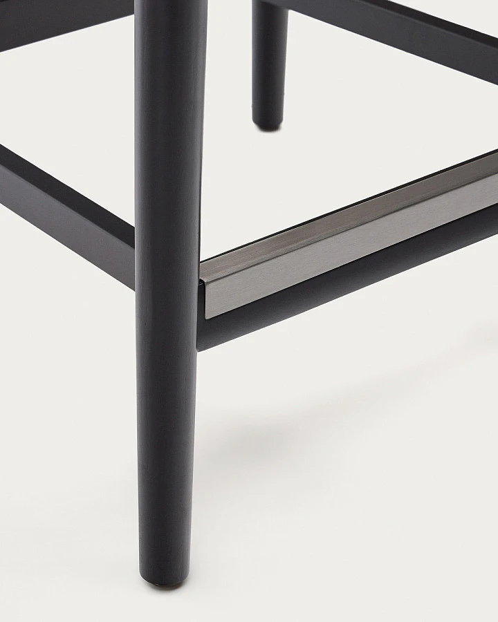 Nina Стул ПБ с черн. отделкой и беж.веревкой - фото 11