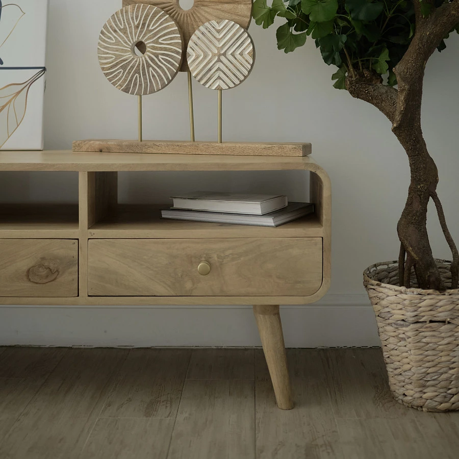 Консоль из массива, АУДУН 3 ящика - фото 6