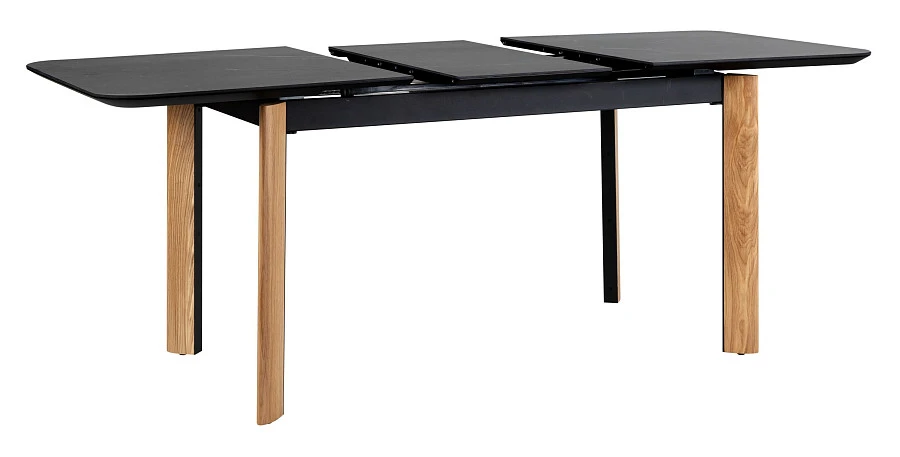 Стол раздвиж. Combi Ceramic 120-150 Automatic Natur/Dark marble - фото 5