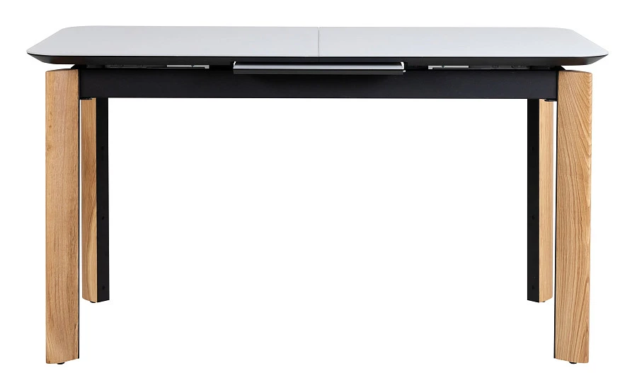 Стол раскл. Combi Glass 140-180 Automatic Natur/Light matte glass - фото 2