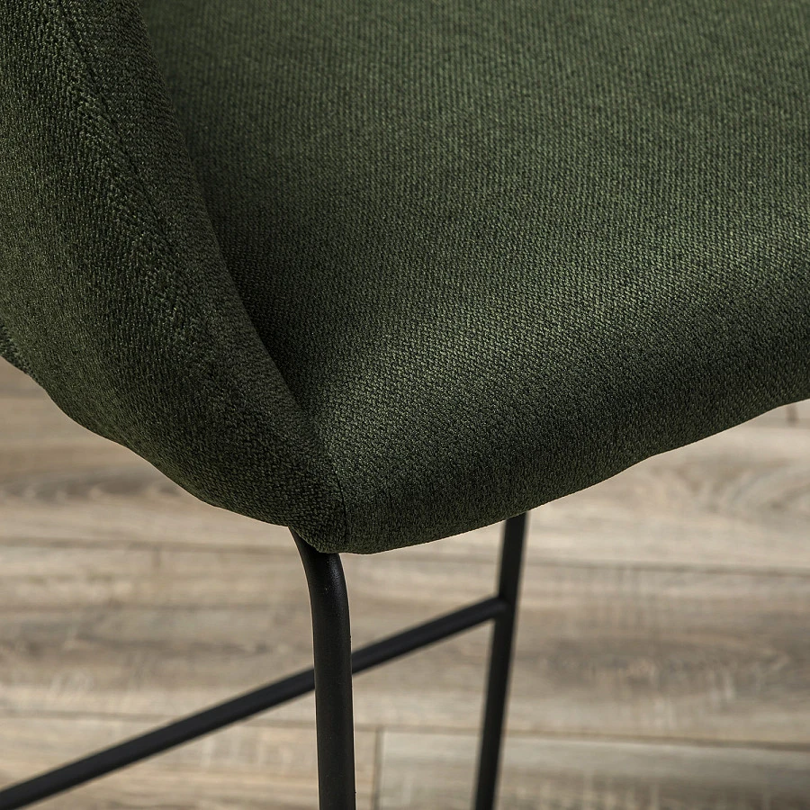 Кресло полубар Hugs тёмно-зеленый/Линк - фото 9