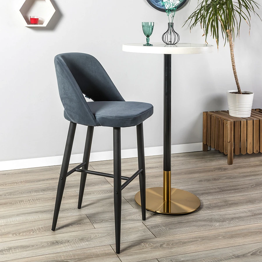 Кресло Бар.Lars Diag grey/черный - фото 12