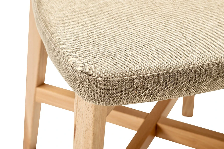 Стул Frank Pro Браун/Натуральный бук - фото 5