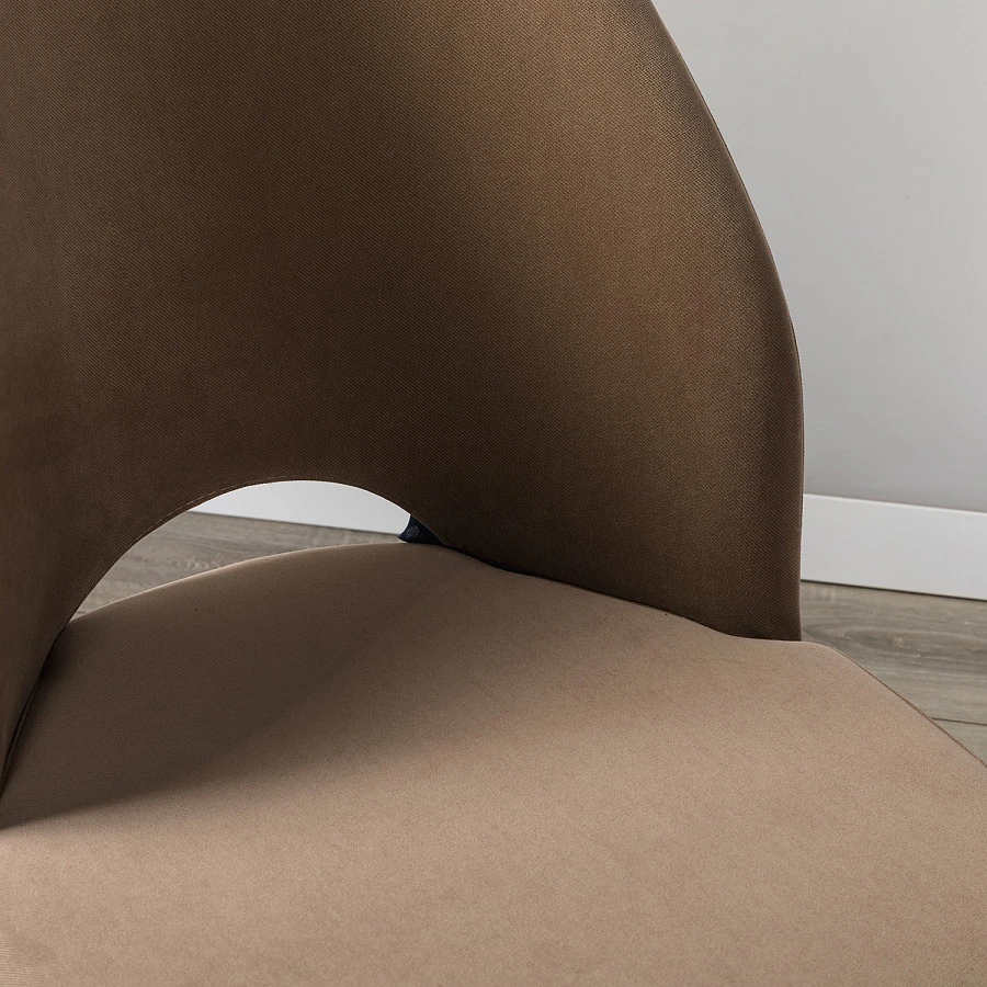 Стул Ledger Diag beige/т. орех - фото 10