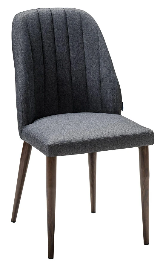 Стул Alen темно-серый/т. орех