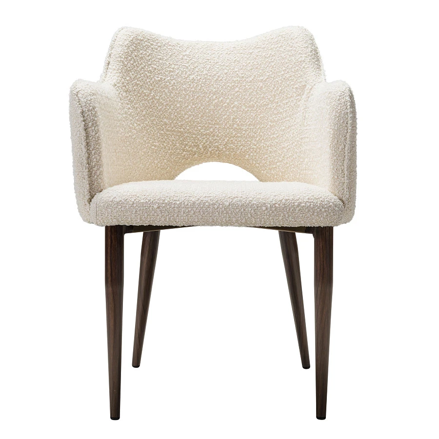 Стул Ralf Vent бежевый/т.орех - фото 2