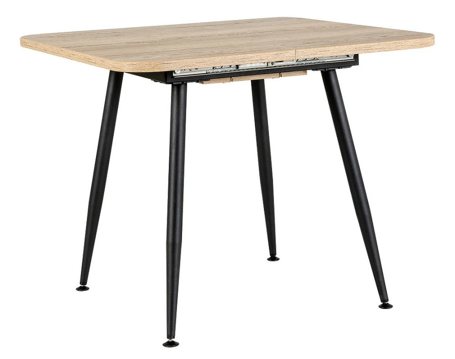 Стол Месси Prime раздвиж. 90*90+30 Галифакс Натур/Бабочка