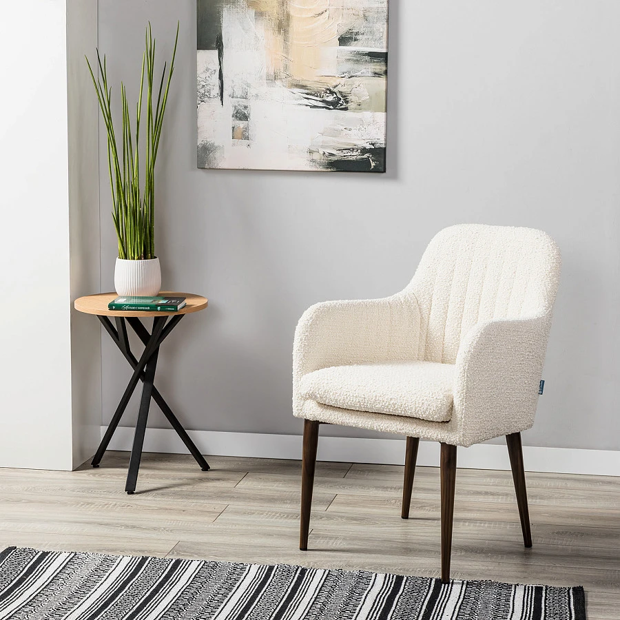 Стул Olaf бежевый/т.орех - фото 8