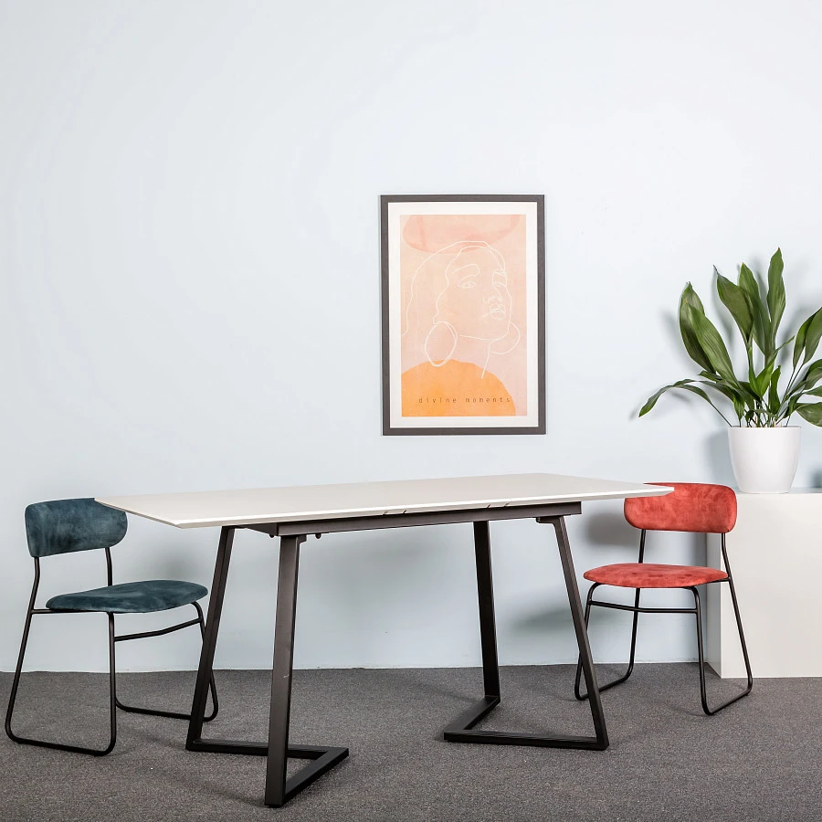 Стол Роналдо раздвиж. 120-160 Белый - фото 8