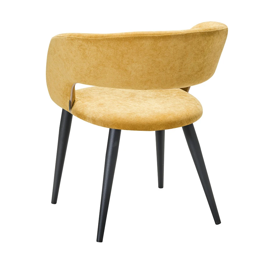 Стул Hugs желтый/черный - фото 4