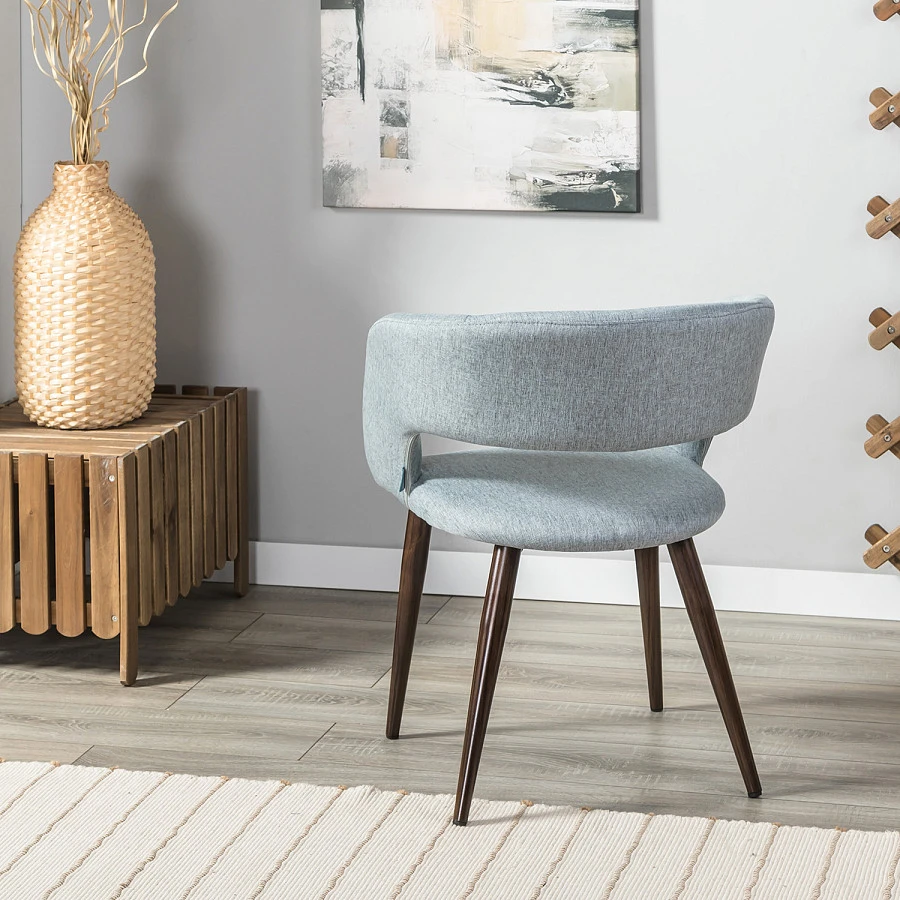 Стул Hugs св.сер/т.орех - фото 10