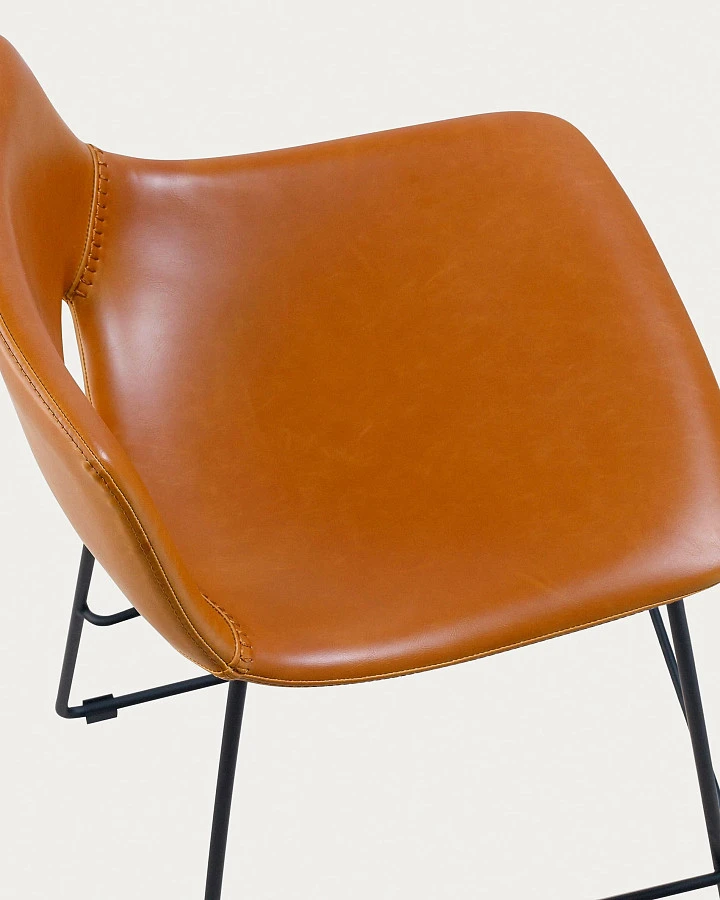 Полубарный стул Ziggy коричневый - фото 8