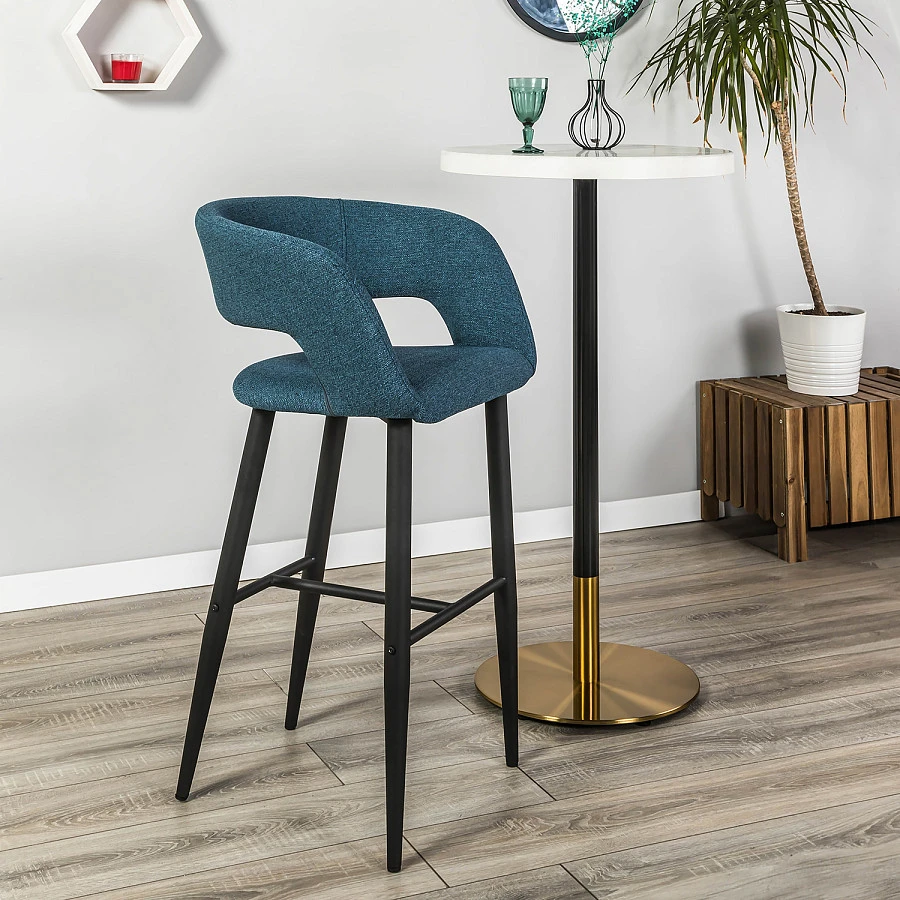 Кресло Бар.Hugs синий/черный - фото 11