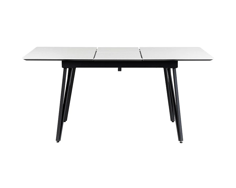 Стол Диего раздвиж. 120-160 Светлый мрамор/Бабочка - фото 4