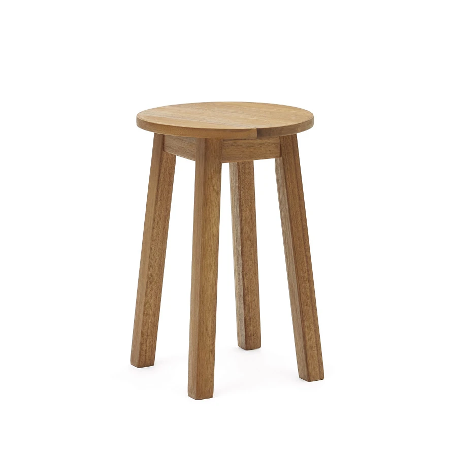 Amel Уличный табурет из массива дерева акации - фото 3