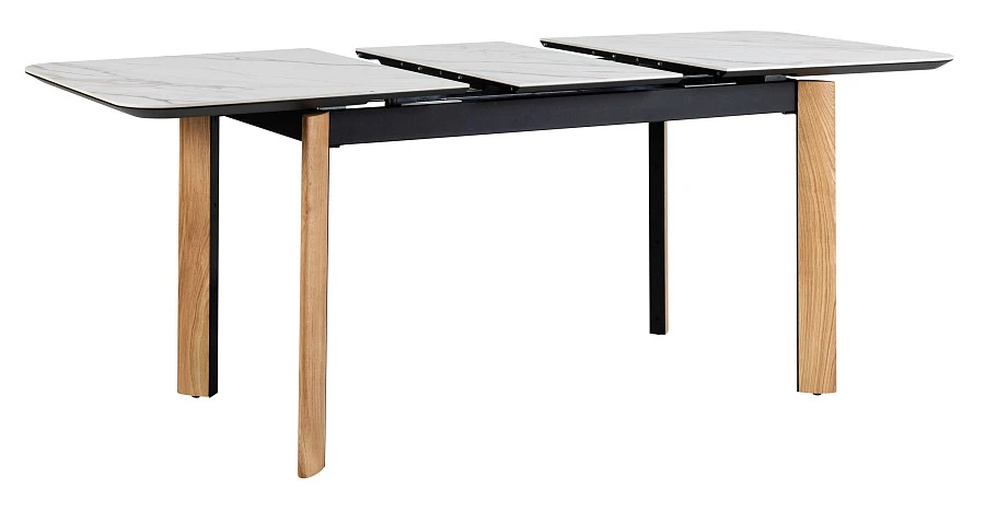 Стол раздвиж. Combi Ceramic  140-180 Automatic Natur/Light marble - фото 5