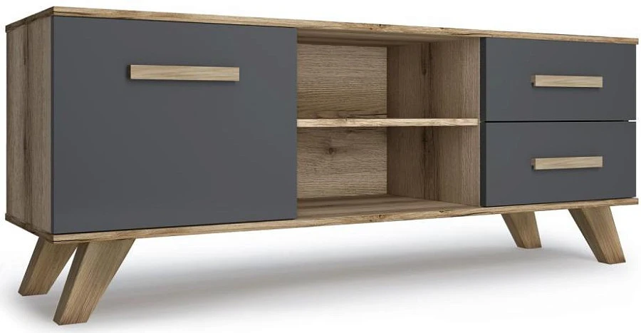 Тумба под ТВ Вега Скандинавия Дуб каньон