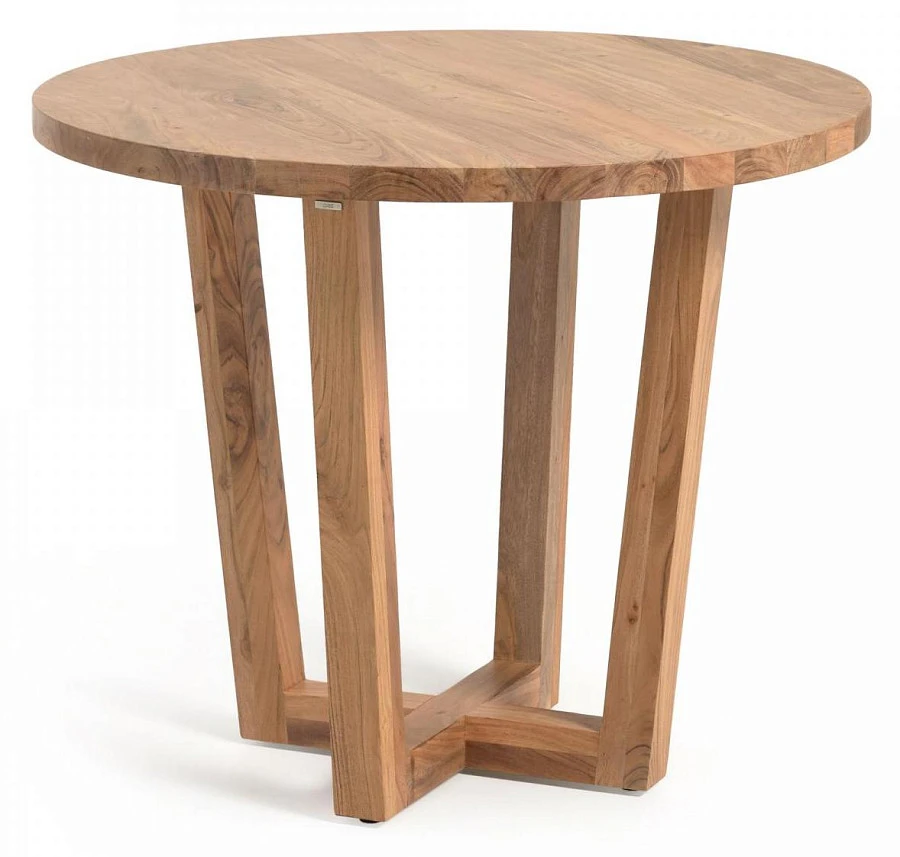 Стол Nahla массив акации d 90 см