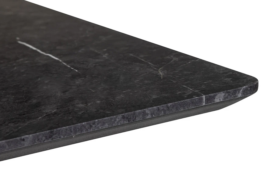 Стол Пеле раздвиж. 120-160 Темный мрамор/Бабочка - фото 9