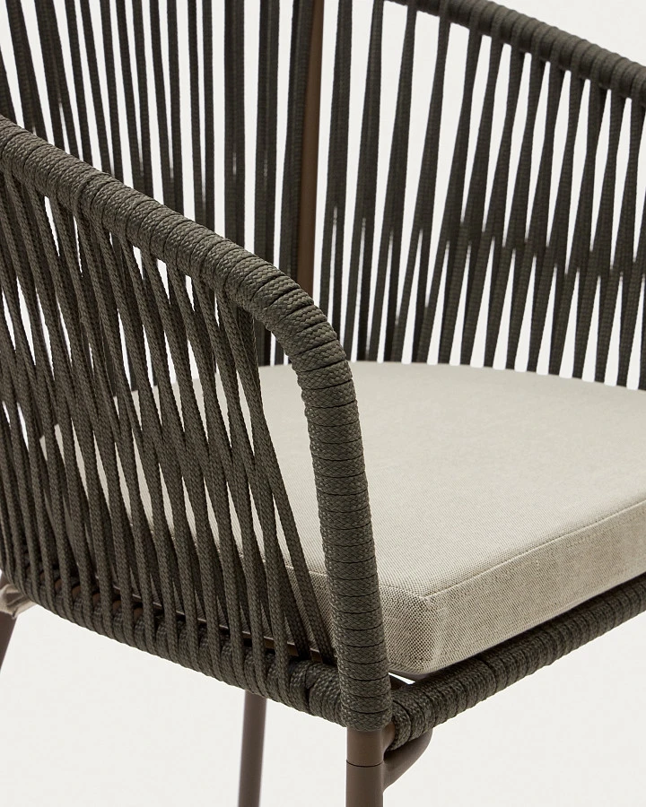 Стул Yanet из зеленой веревки - фото 9