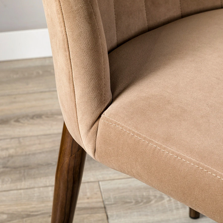 Стул Alen Diag beige/т. орех - фото 10