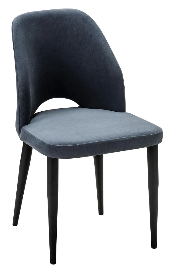 Стул Ledger Diag grey/черный