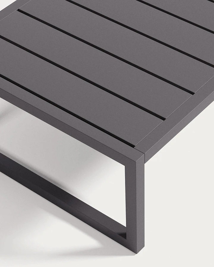 Comova Столик для улицы из черного алюминия 60 x 60 см - фото 6