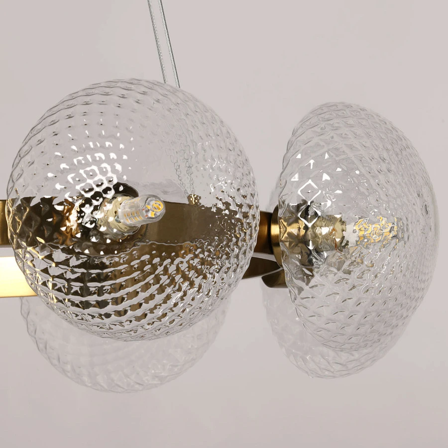 Люстра подвесная DeMarkt Оливия 306014908 - фото 5