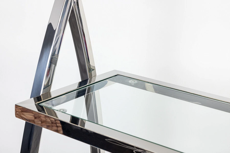 Стеллаж Glossy Silver 2x0.9x0.35м - фото 4