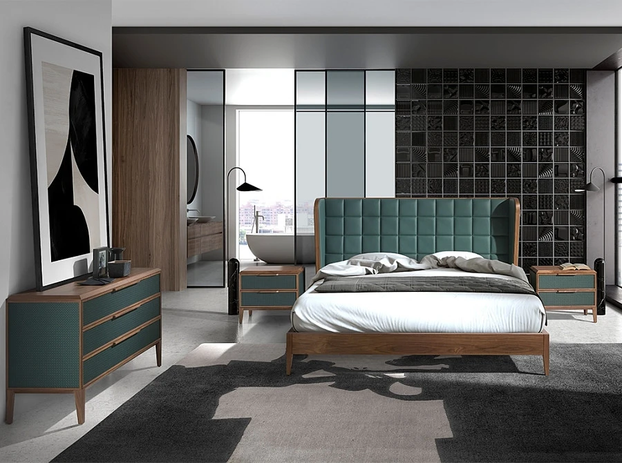 Тумба прикр.7149/CP2305-H тм.-зел./пласт.орех - фото 7