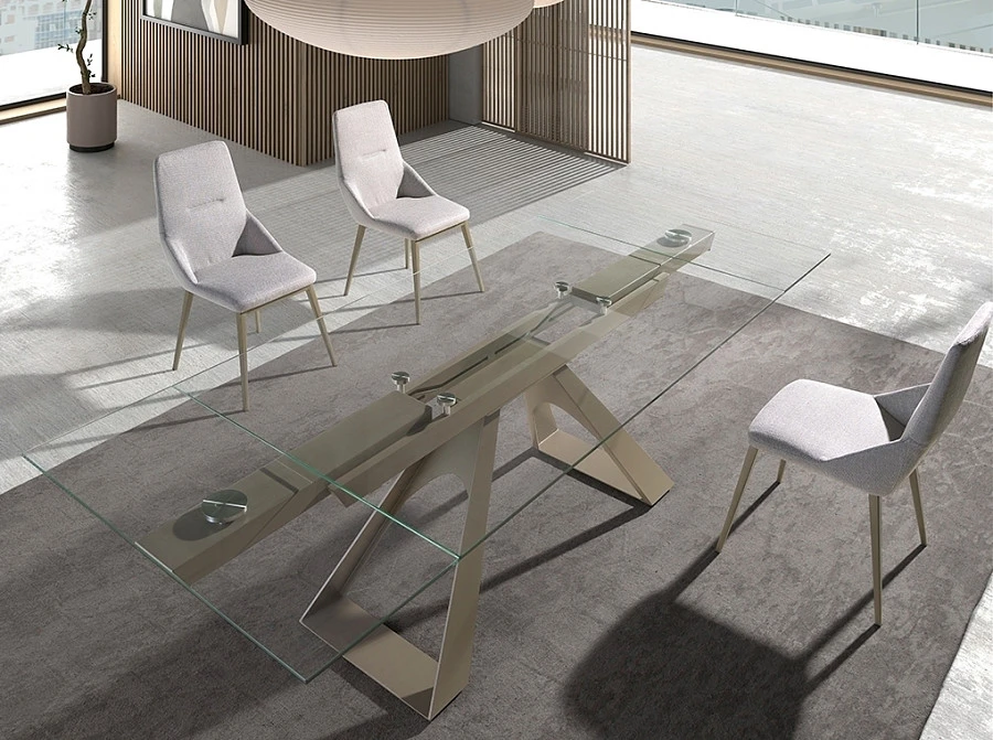 Стул 4132/A137 светло-серый тканевый - фото 7